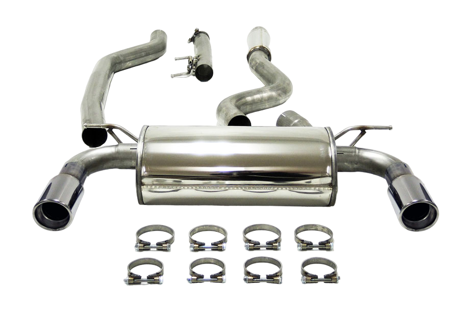 BMW 420i 428i CUSTOM CATBACK PERFORMANCE EXHAUST SYSTEM WITH TWIN DUAL QUAD EXIT TIPS F32 F33 F36 BM Performance